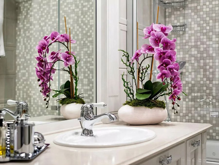 Орхидея в ванной