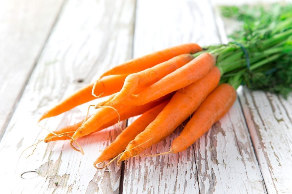 Поздняя морковь на огороде